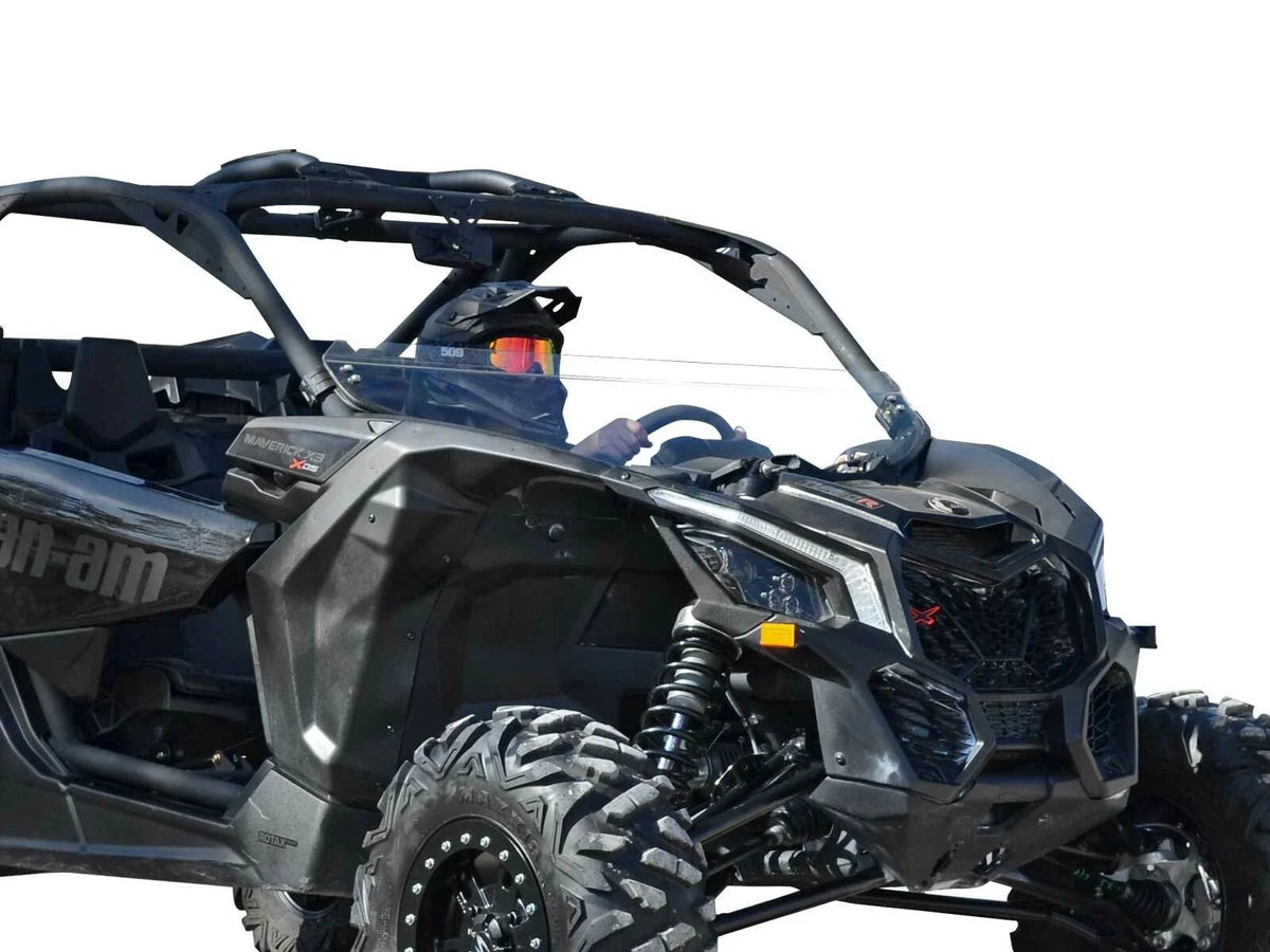 Clear Half Windshield for Maverick X3 (2017-2023) - Can-Am