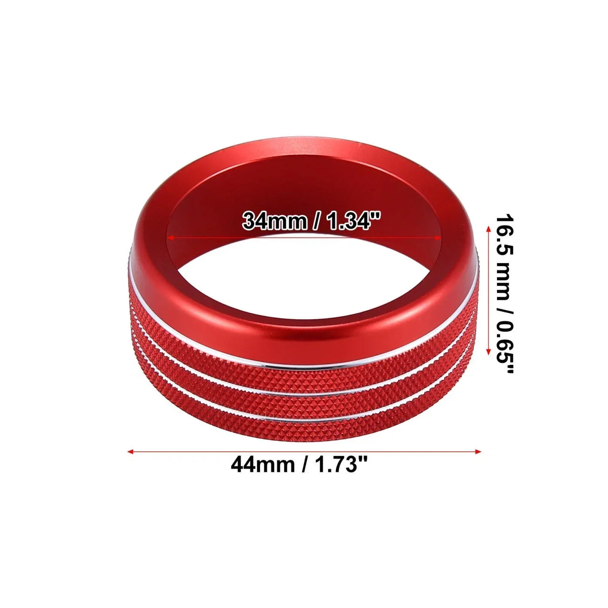 Red Decoration Gear Shift Knob Cover for 2018-2020 Dodge Ram
