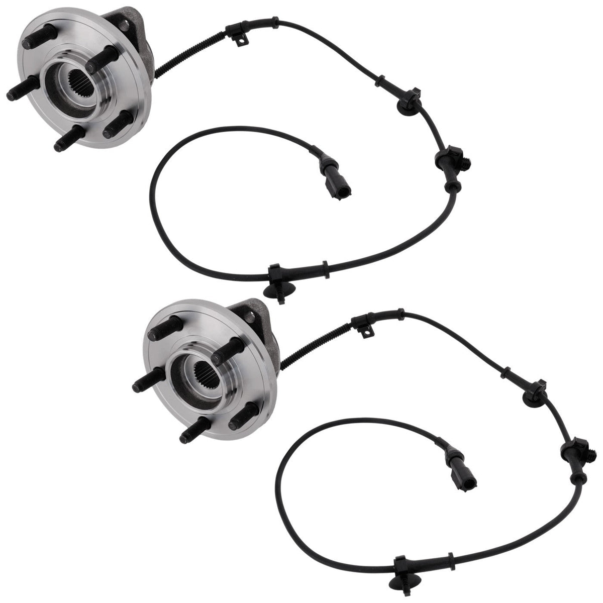 Pair of Wheel Hubs - Set of 2 for Mazda B4000 4X4
