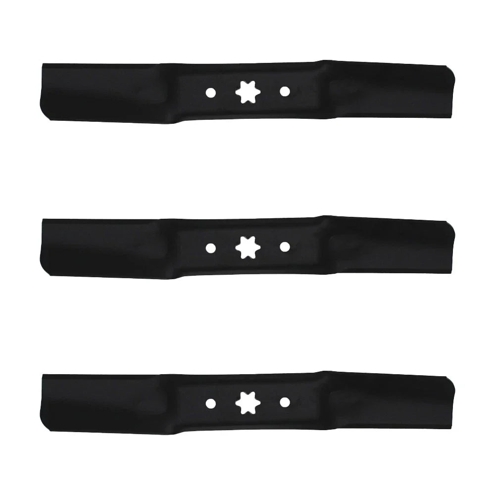 Set of 3 Stens Blades for Troy-Bilt Mustang XP 50 (Fits 942-05052A, 742-05052A)