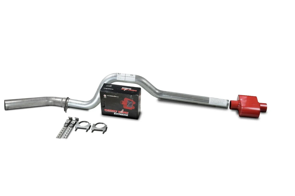 3" Single Exhaust Kit for Chevy GMC 1500 (2015-2018) - Cherry Bomb Extreme