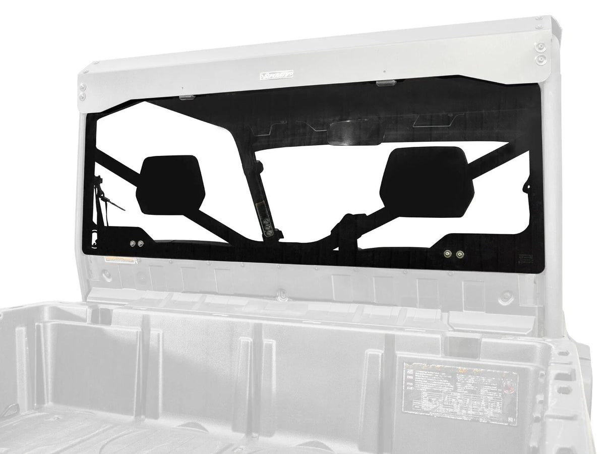 Rear Glass for Can-Am Defender Windshield 2016 to 2023