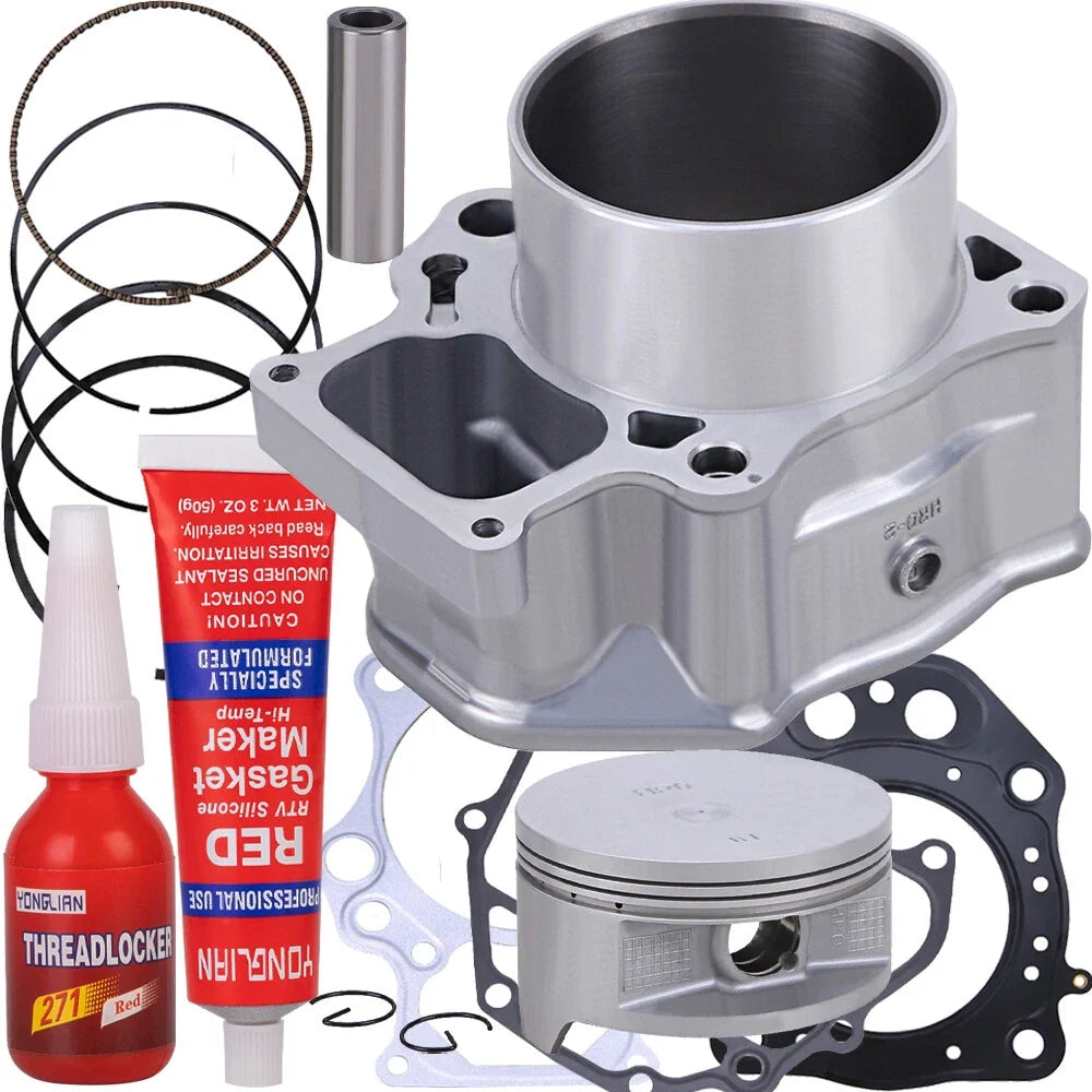 Top End Kit with Cylinder Head Gasket for TRX500 Foreman 2012-2019
