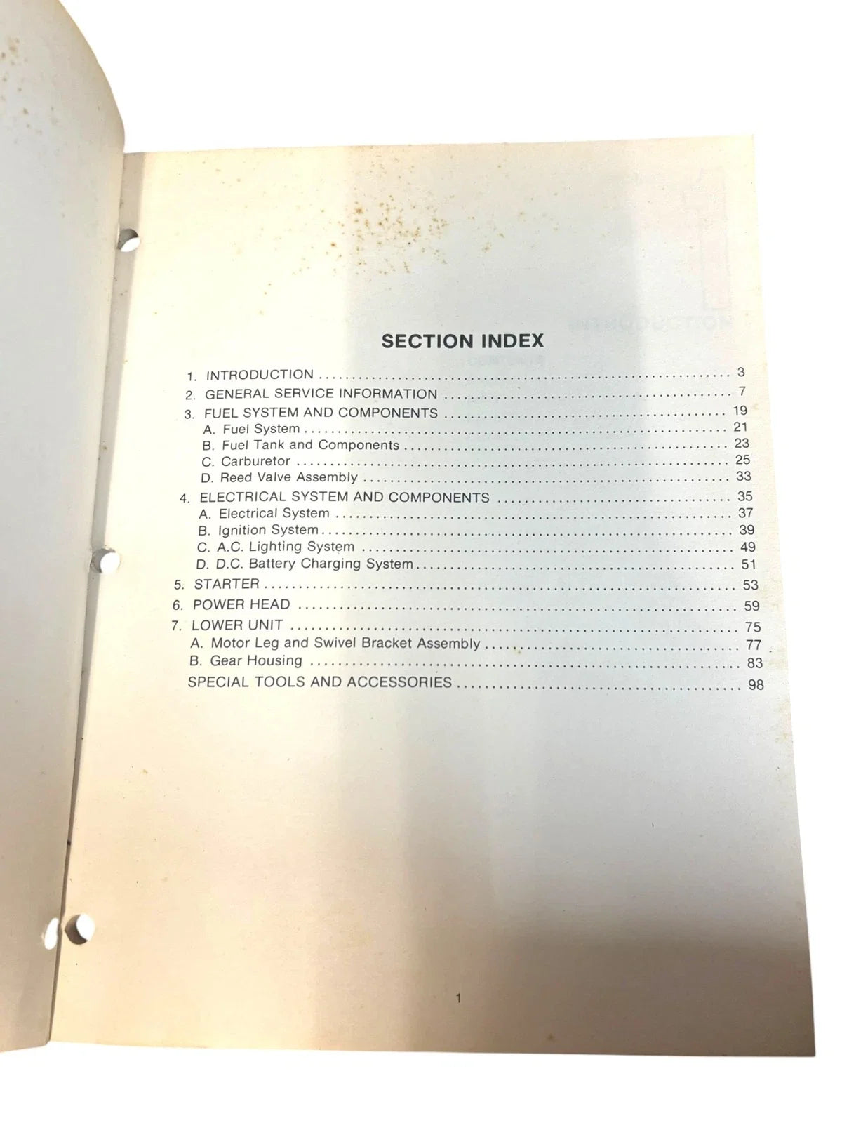 Service Manual for Chrysler Outboards OB3640 (3.5/4 HP)