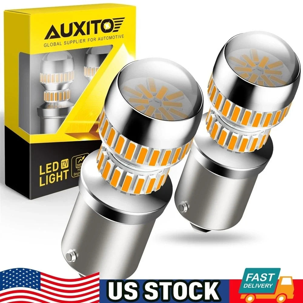 Rear LED Turn Signal Bulbs 1156 7506 - Set of 2