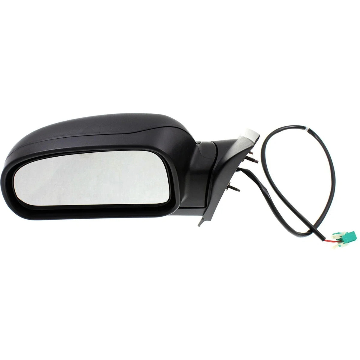 Left Manual Folding Power Mirror in Black for GMC Envoy 2006-2009
