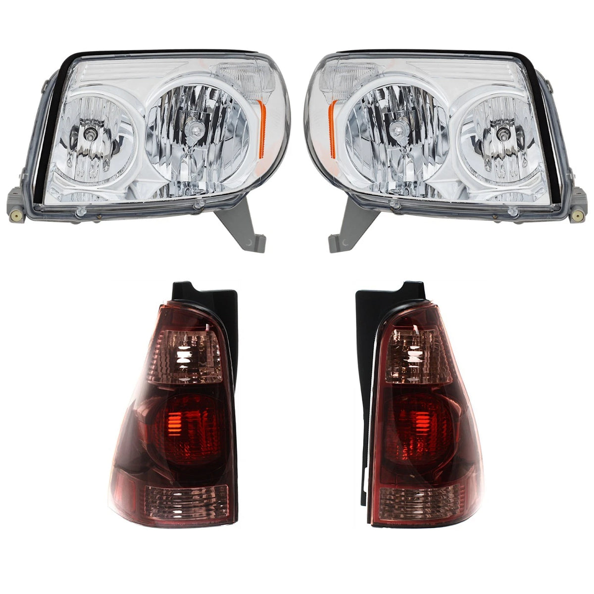Headlight Set for Toyota 4Runner (2003–2005) Left Right