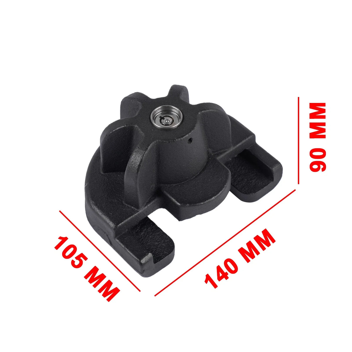 2 Inch Trailer Lock with Anti-Pick Key System for Trailer RV Boat (N/A)