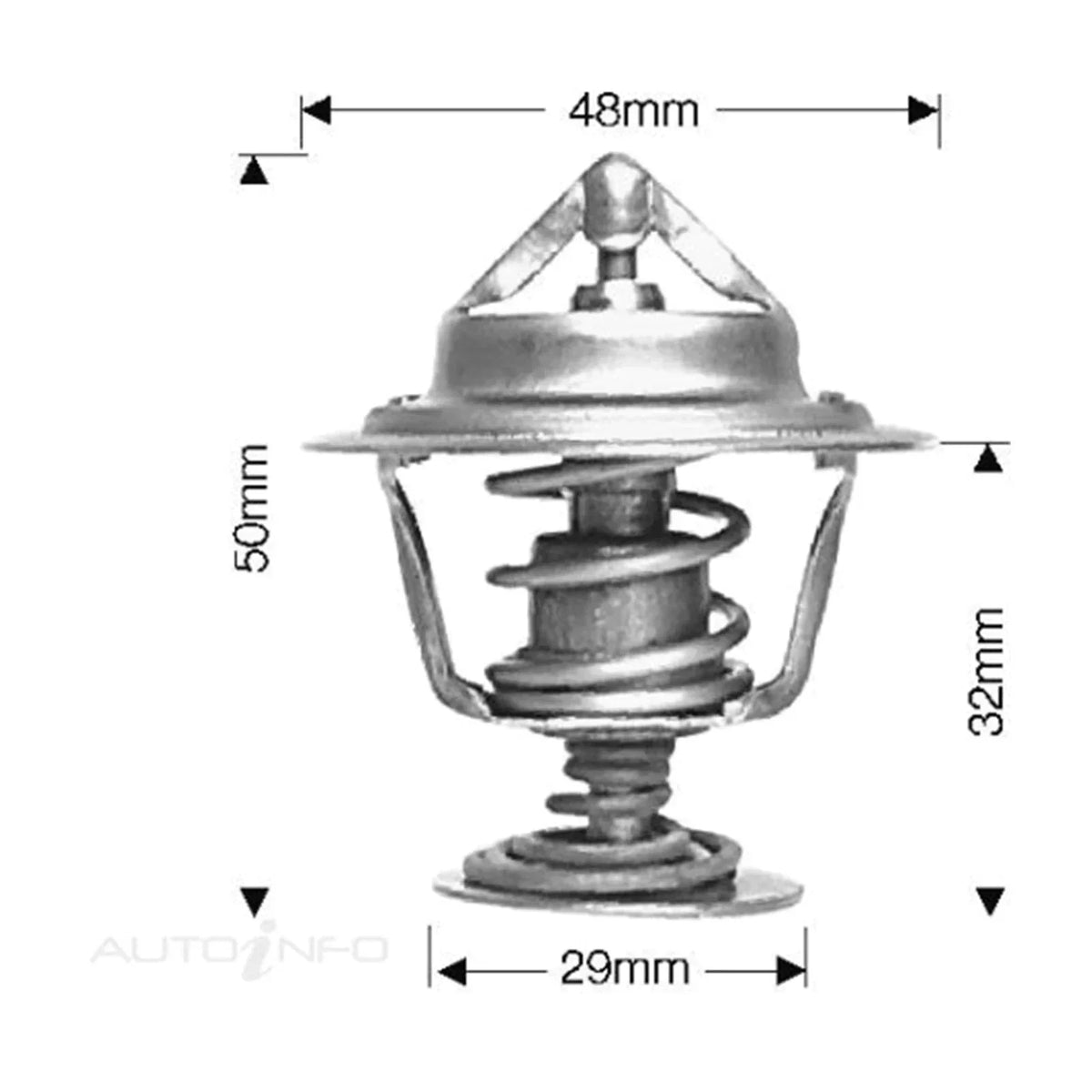 Thermostat 4cyl 2.2L Engine for Toyota Tarago (1985-1990)