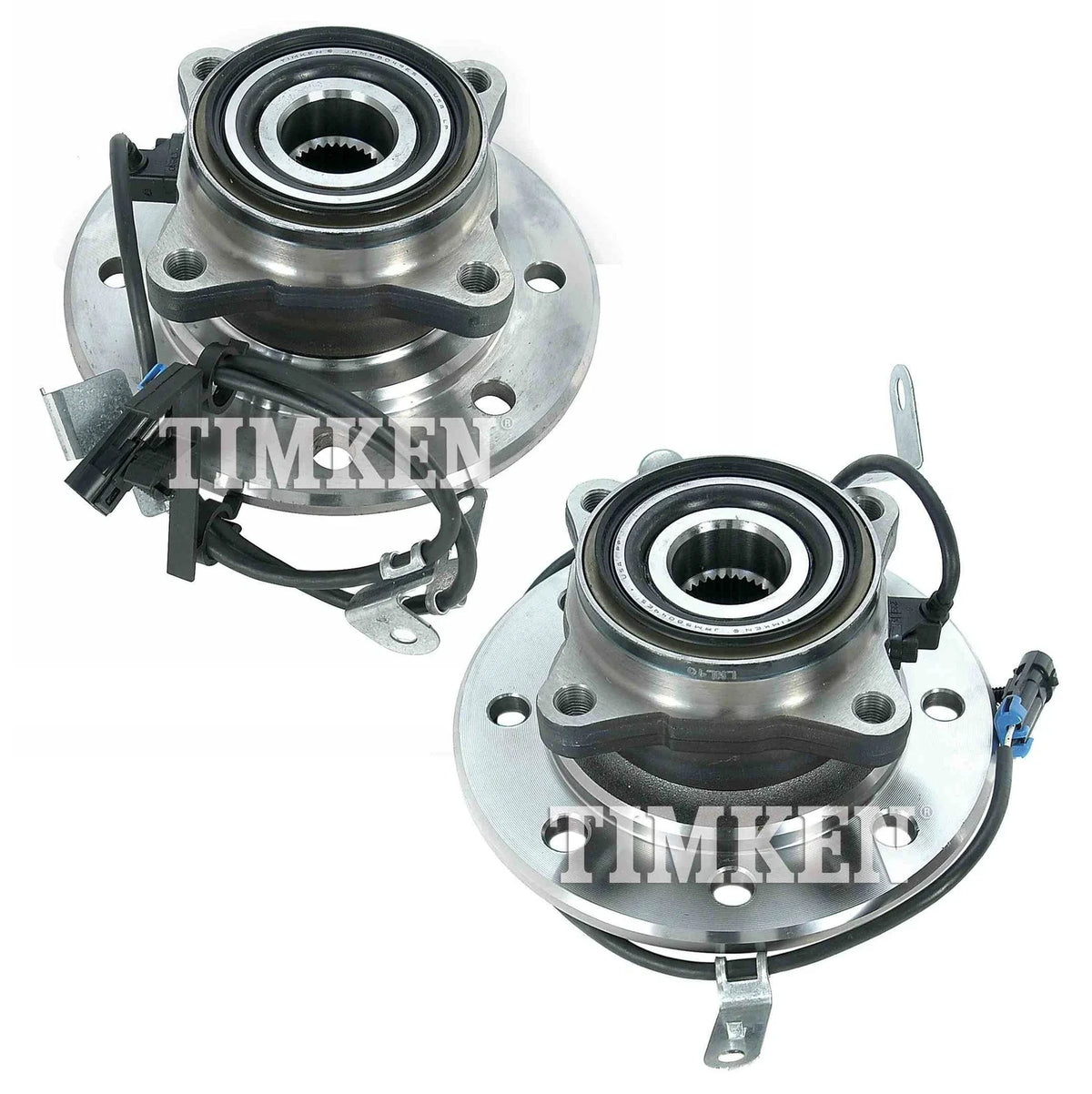 Set of 2 Wheel Bearing & Hub Assembly Kit for K2500 K3500 4WD (1996–2004)