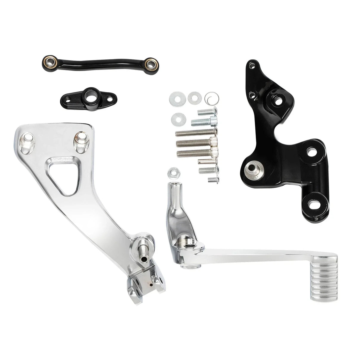 Brake Side Mid Controls Chrome for Harley Sport Glide 2018-2025