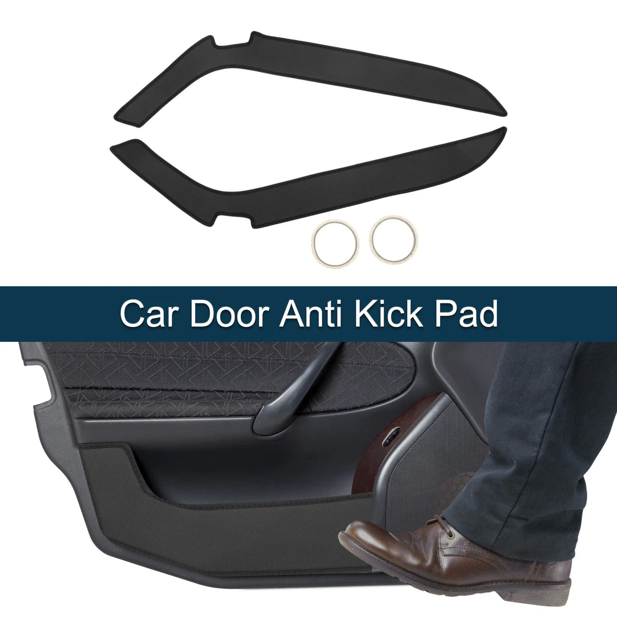 Set of 1 Car Door Anti Kick Pad Sticker Protector for Toyota Sena (2022)