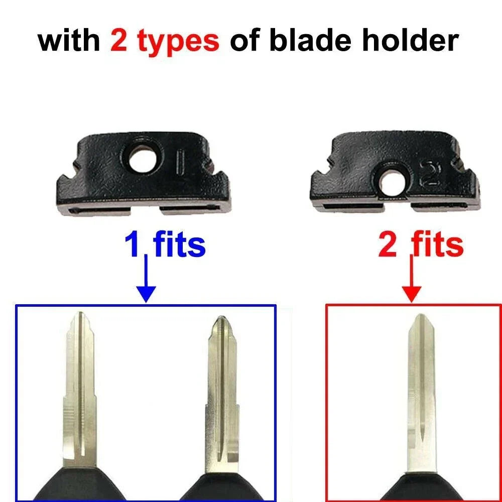 Key Fob Shell Case for Mitsubishi Outlander, Lancer 2002-2023