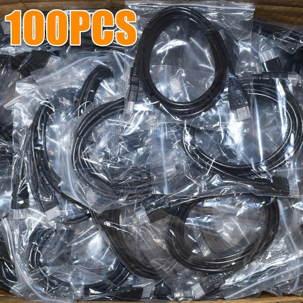 100 Count 5ft High Speed HDMI Cables - Bulk Package