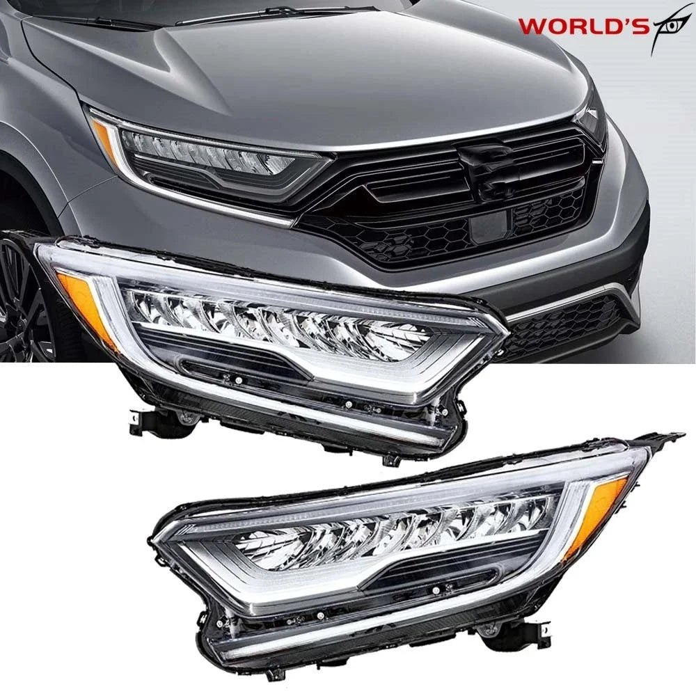 Set of 2 LED Headlights for Honda CR-V (2017–2022)