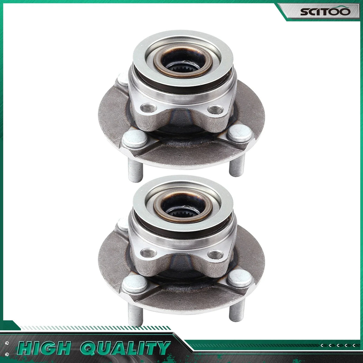 2X Wheel Bearings Hub for Nissan Cube 2009-2014