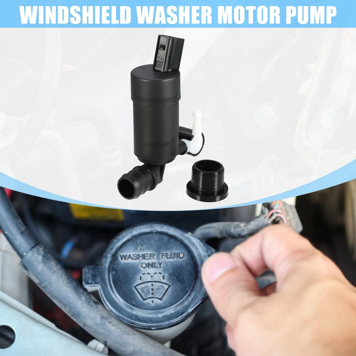 Windshield Washer Motor Pump for Ford Focus (1791581) (2012–2018)