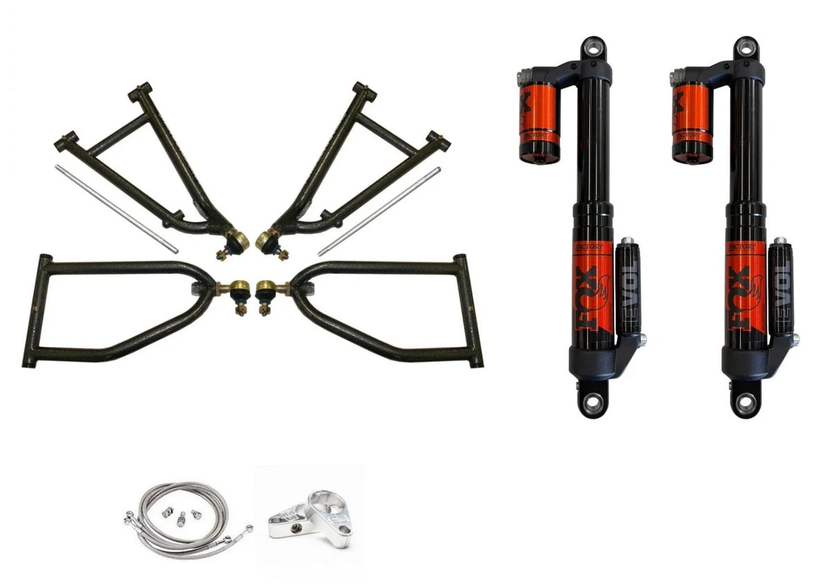 Lonestar +2" DC-4 Long Travel Kit with Fox Float 3 Evol RC2 Shocks for Yamaha YFZ450 (2004–2023)