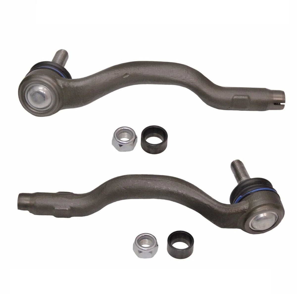 Set of 2 Front Outer Steering Tie Rod Ends for BMW E46 (1998–2006)