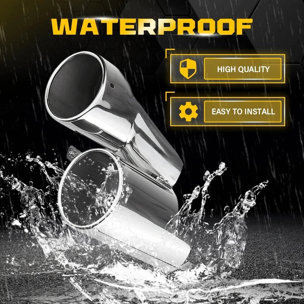 2X Exhaust Tip Muffler Finisher for Honda Accord (2018–2022)