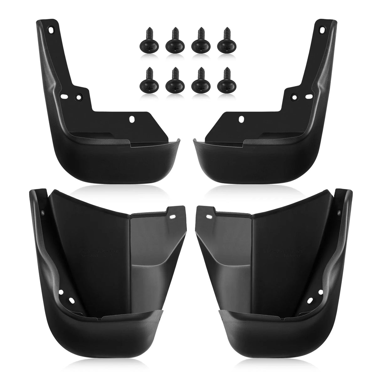 Set of 4 Mud Flaps for Honda Civic (1996–2000)