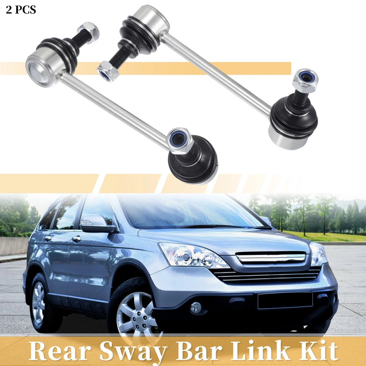2pcs Rear Stabiliser Sway Bar Link for Honda Pilot (2003–2008) K90716/K90717