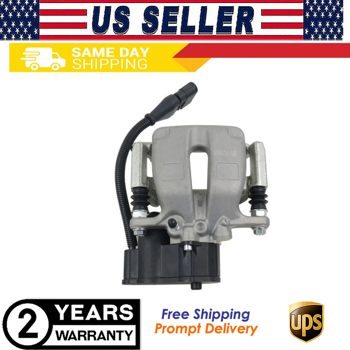 Electric Brake Caliper for Audi A8 S8 D3 Rear Right 4E0615404B 2002–2010
