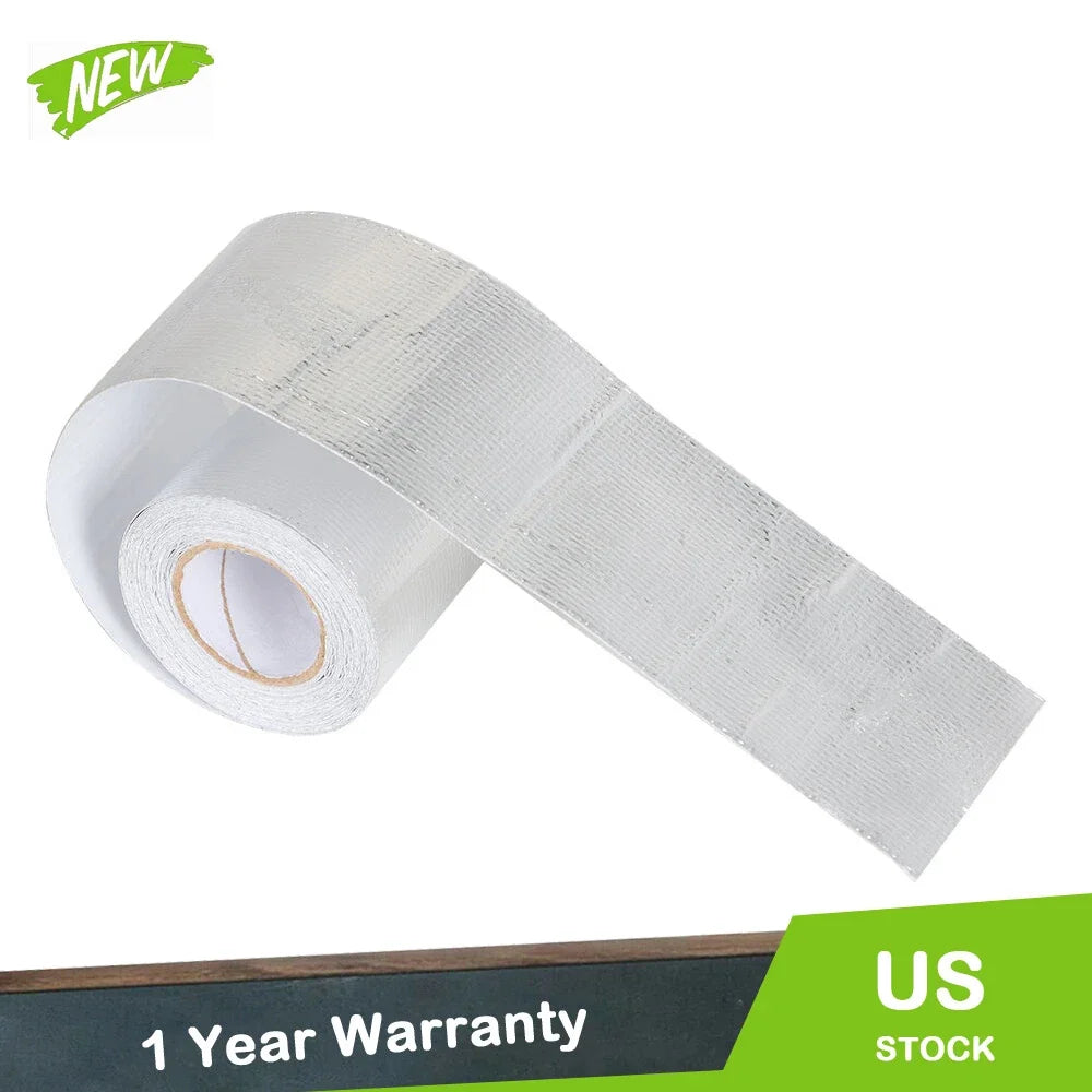 Reflective Heat Barrier Tape for Automotive Insulation (1 Roll, 2" x 25')