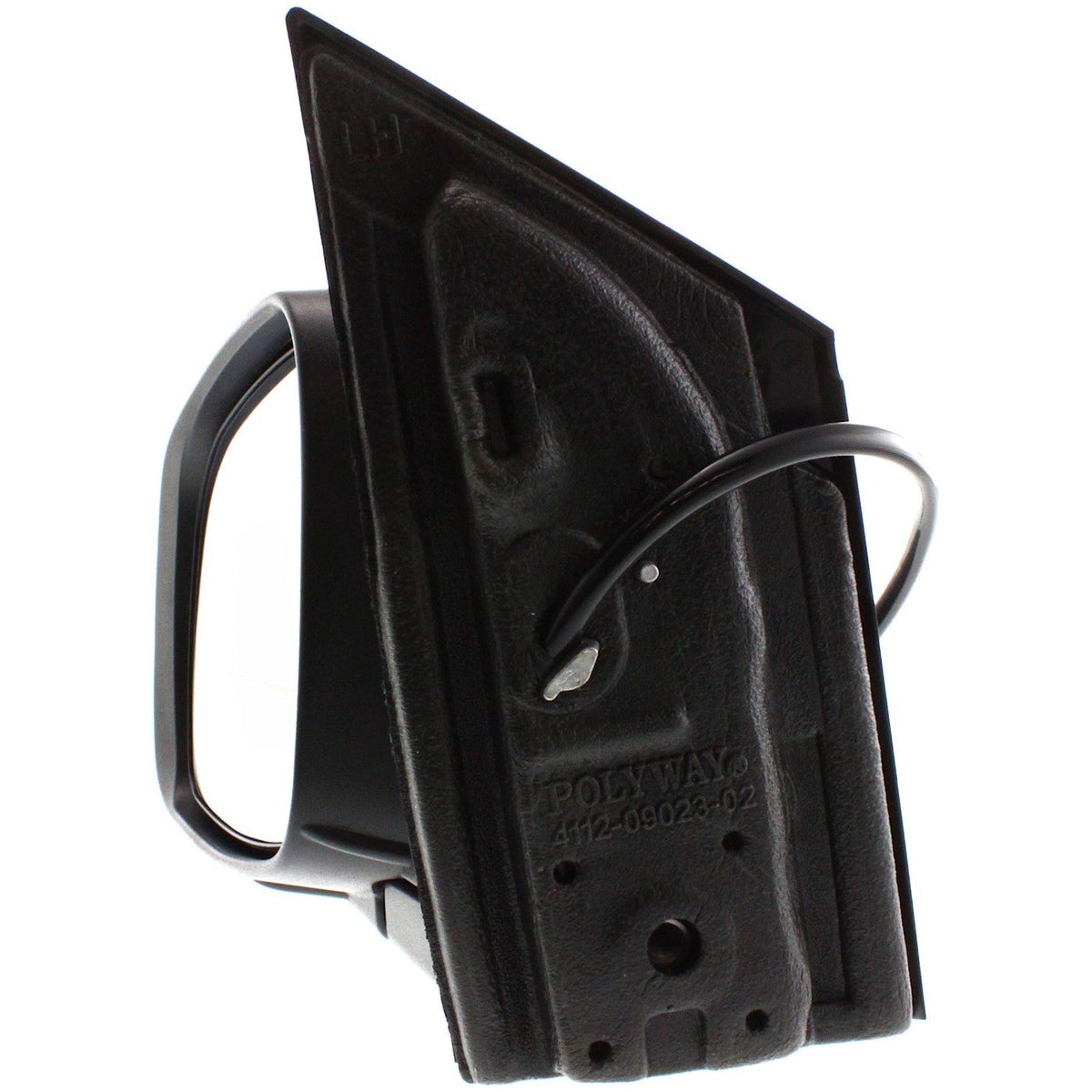 Left Power Mirror Manual Fold with Caps for Dodge Grand Caravan 2011-2019