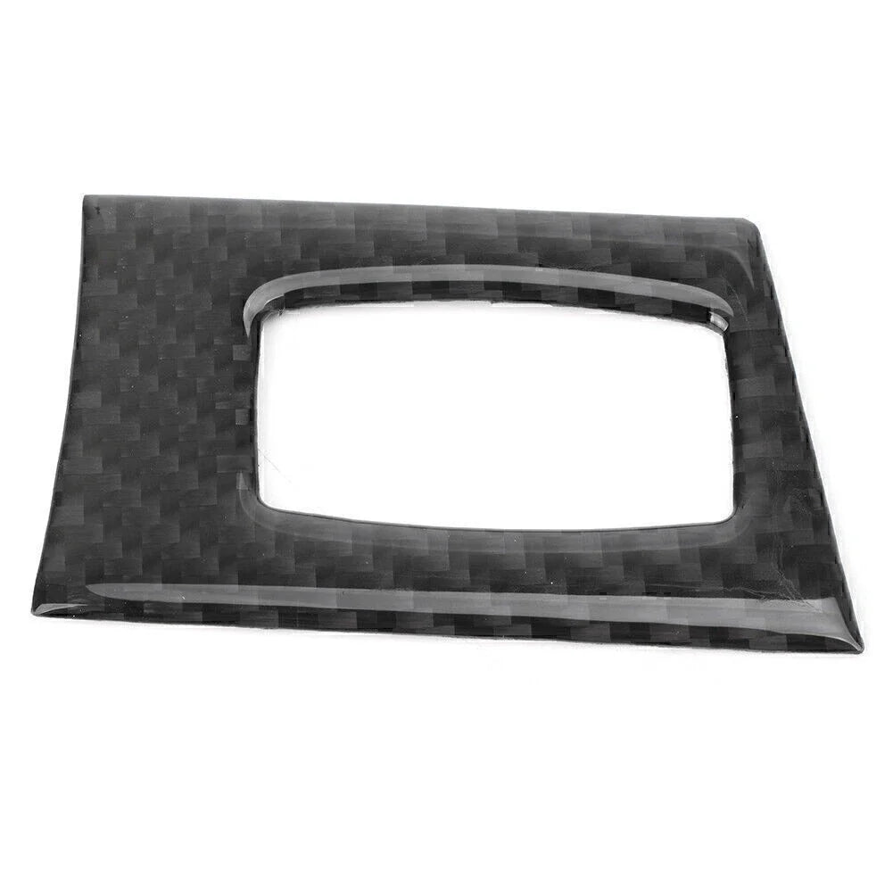 Carbon Fiber Switch Buttons Frame Trim for BMW E90 E92 E93 (2007–2013)