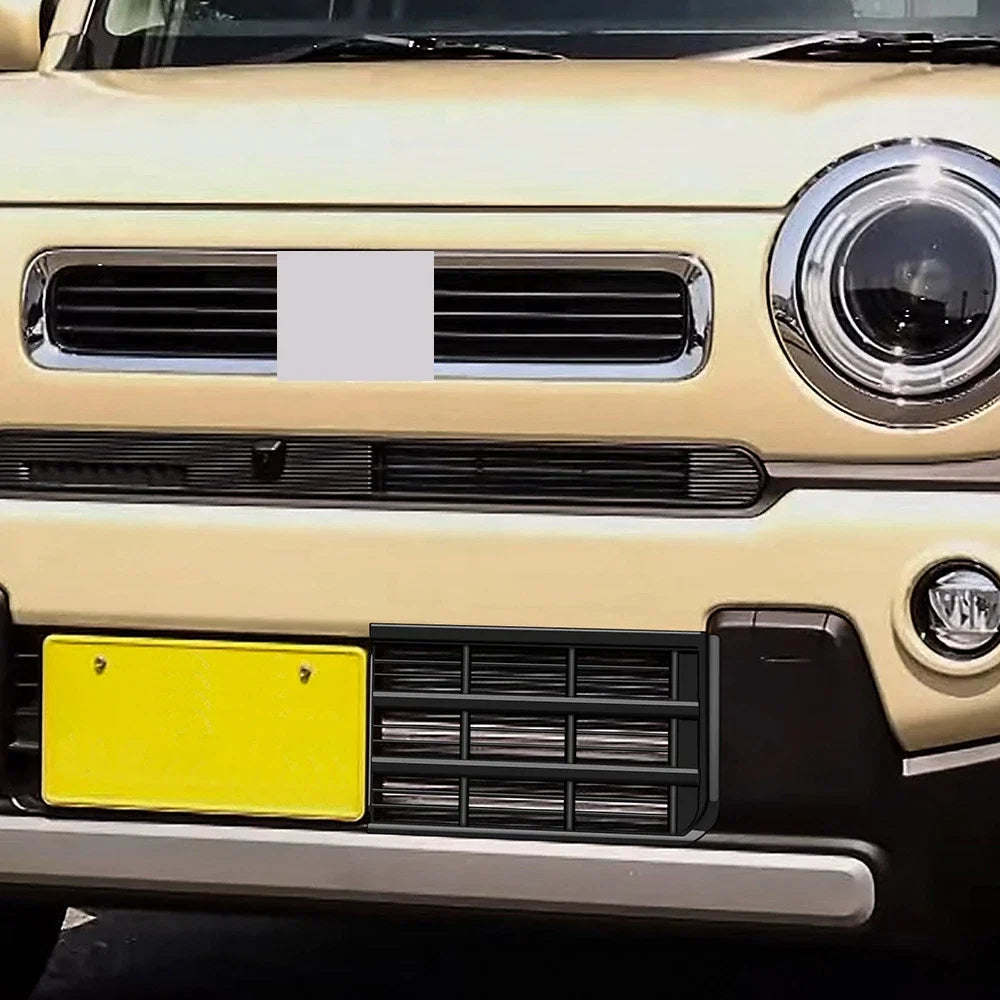 Lower Front Bumper Mesh for Suzuki Hustler (2020) Matte Black ABS