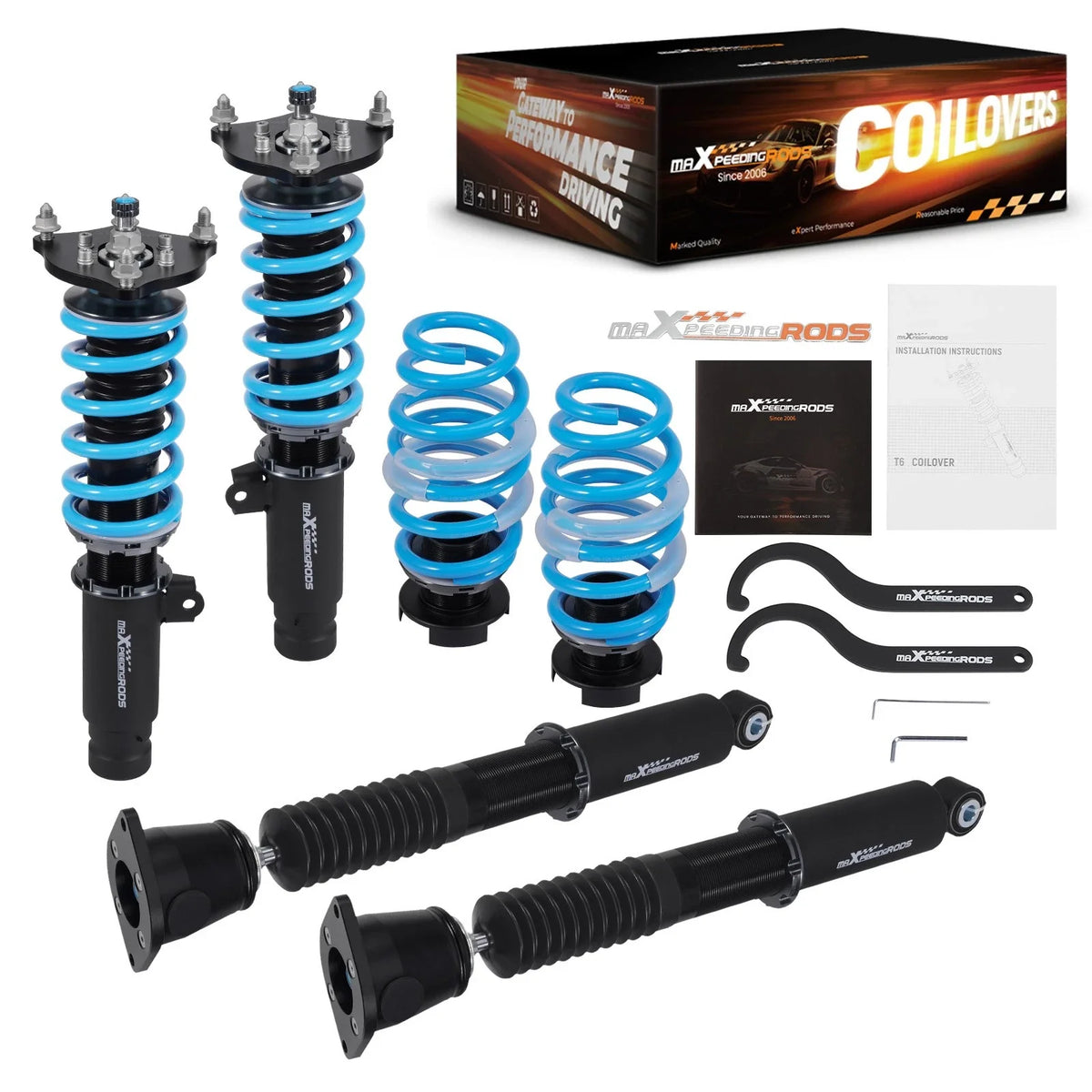 Coilovers Suspension Lowering Kit for Honda Civic (2016–2023)