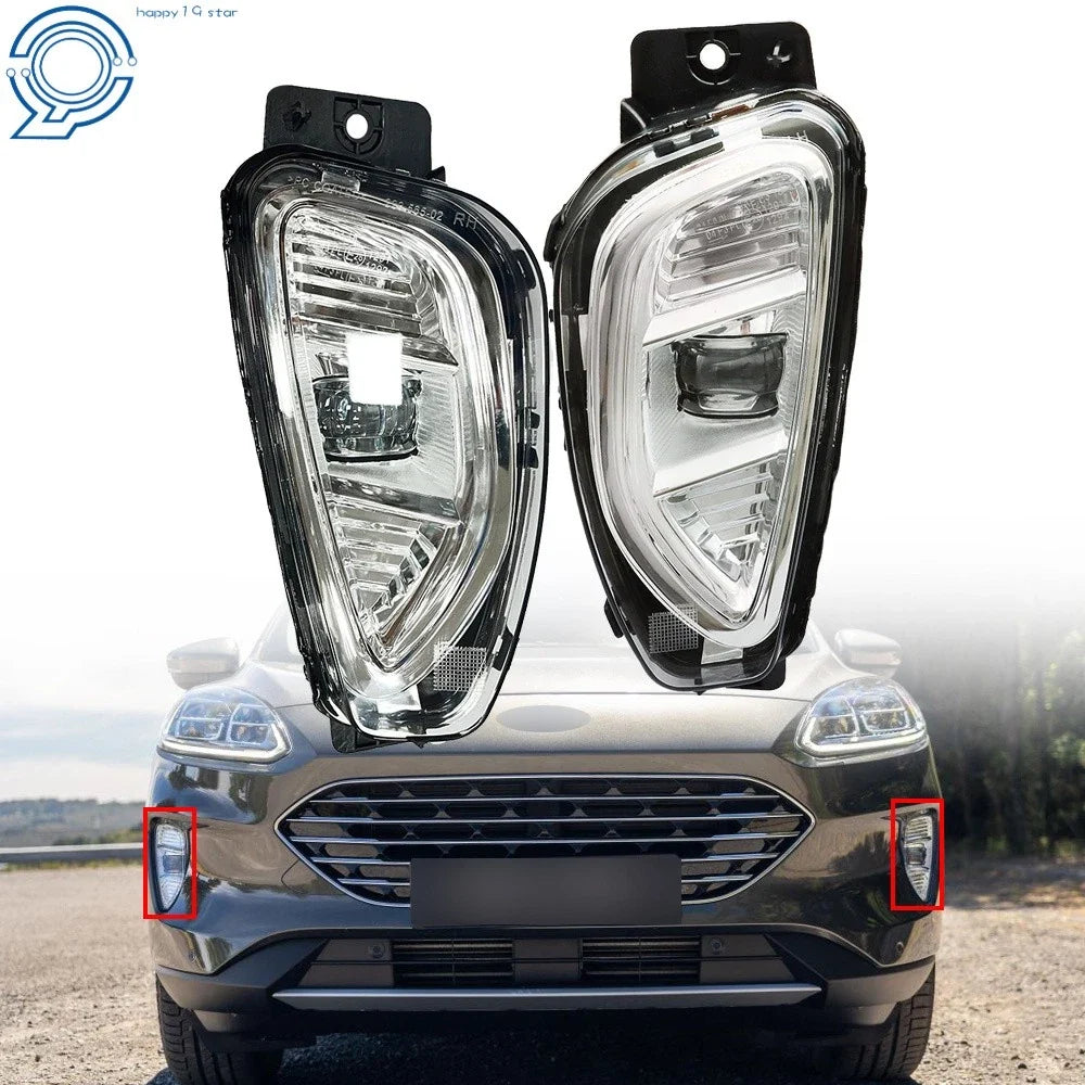 LED Fog Lights with Switch Assembly Set for Ford Escape (2020-2022)