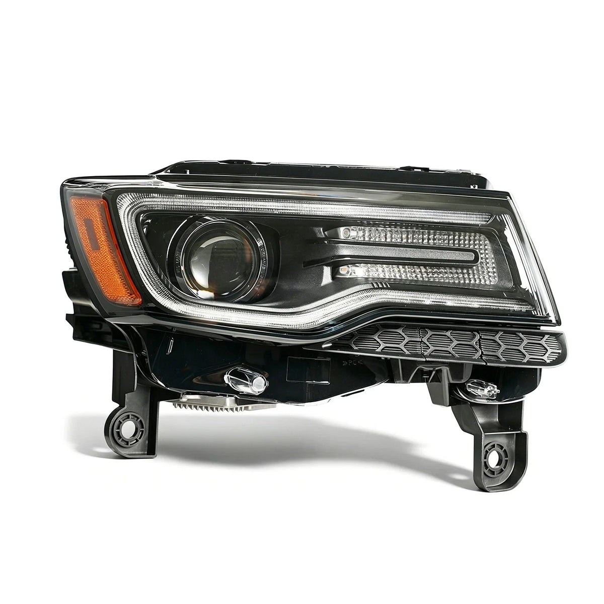 HID Xenon Headlight for Jeep Grand Cherokee (2014–2016) AFS Black Right Side