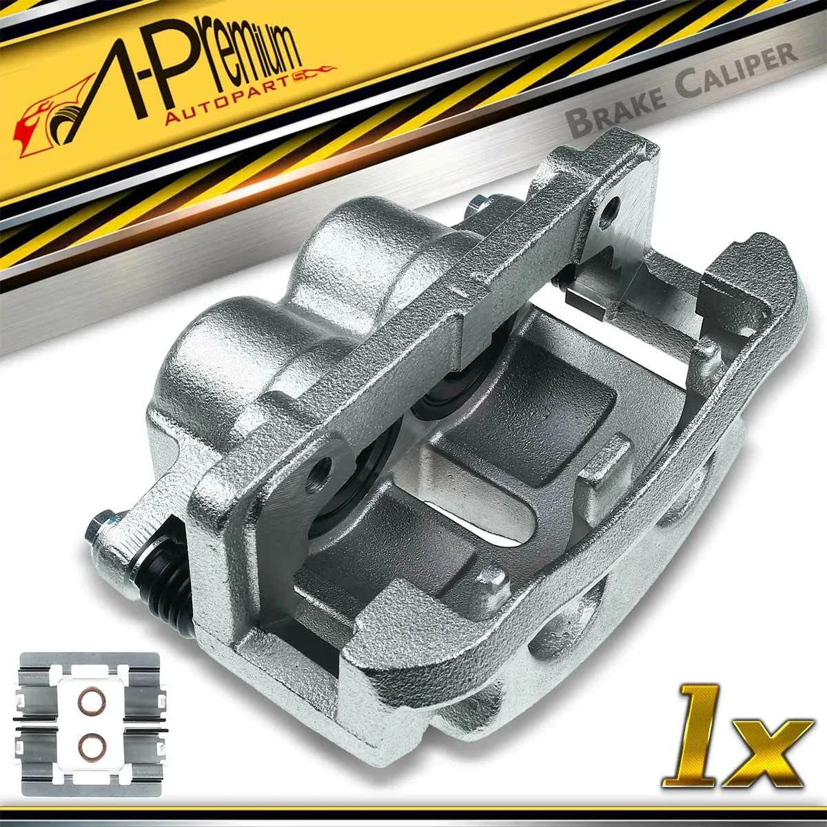 Front Passenger Side Brake Caliper with Bracket for Ford F-150 (2004)