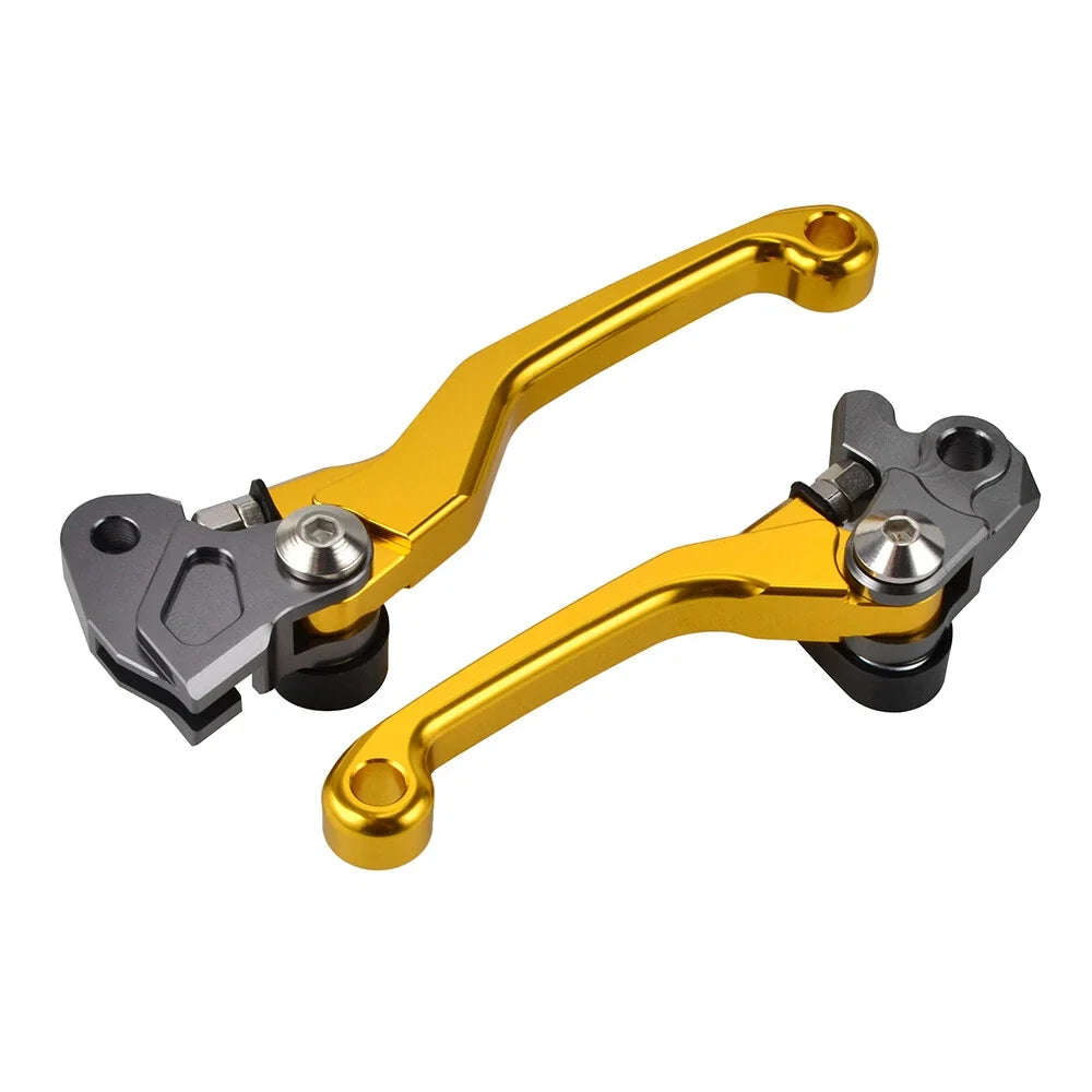 CNC Pivot Brake & Clutch Levers Set for Suzuki RM65 (2003–2005)