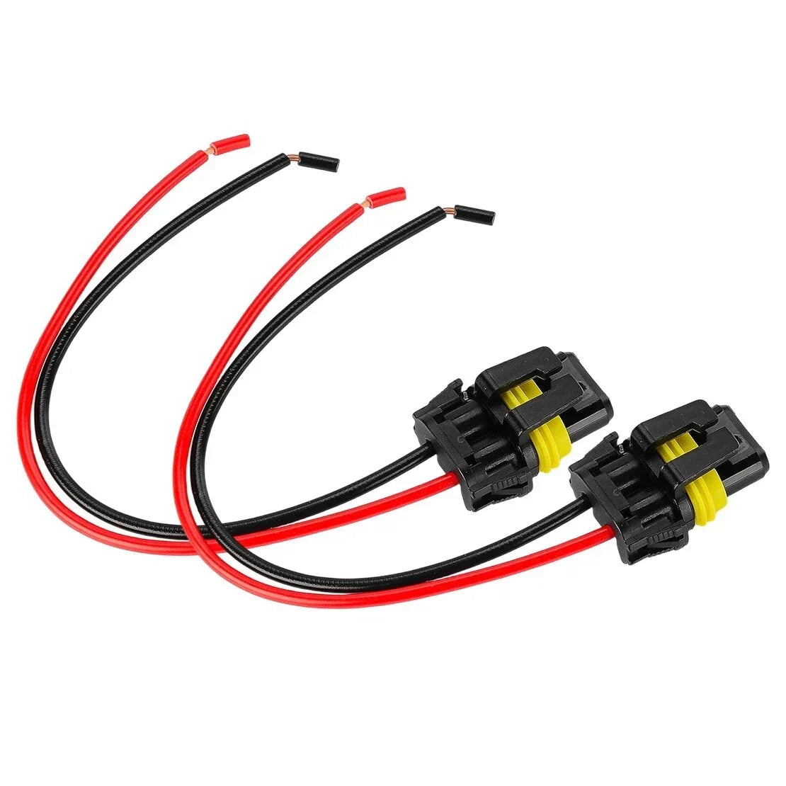 Set of 2 - 9012 HIR2 Headlight Bulb Plug Connector for Audi A6 2012-2018