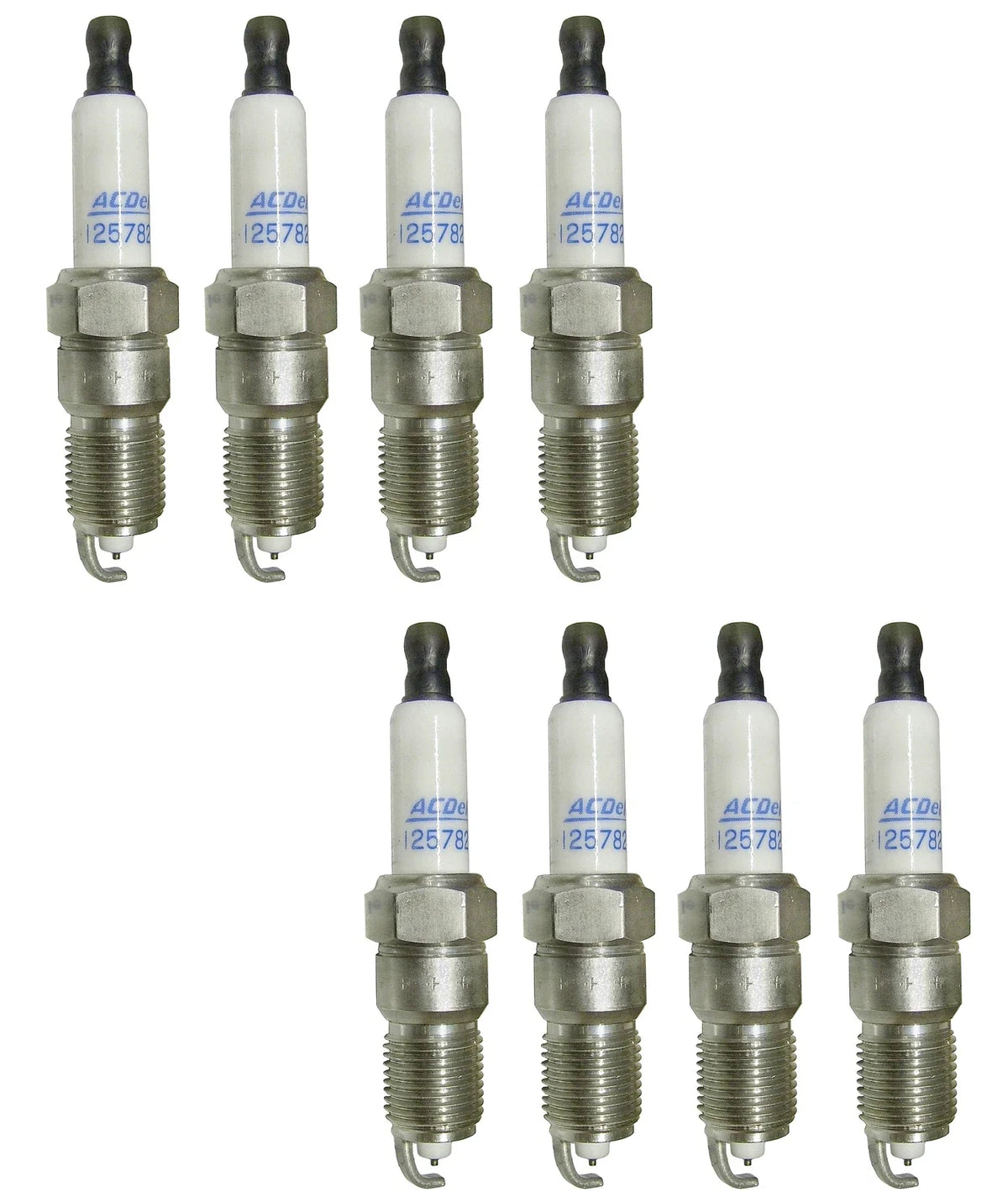 Set of 8 Spark Plugs GAP .060 for GMC C3500HD, Chevrolet Avalanche 2500