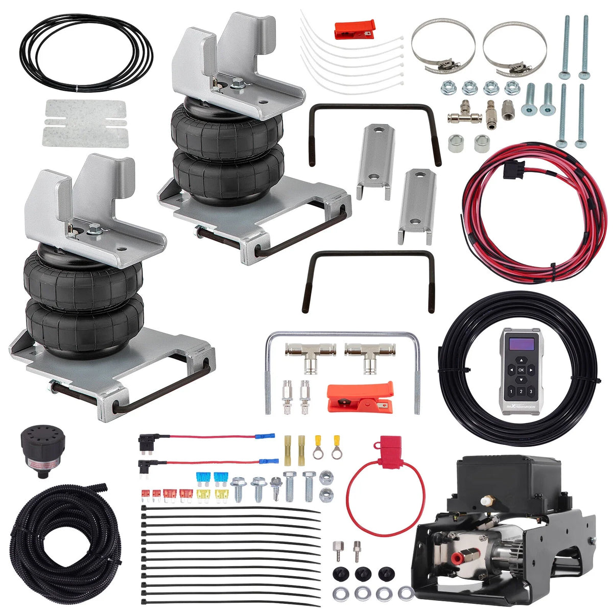 Air Suspension Kit with Wireless Compressor for GMC Sierra 1500 (2008–2018)