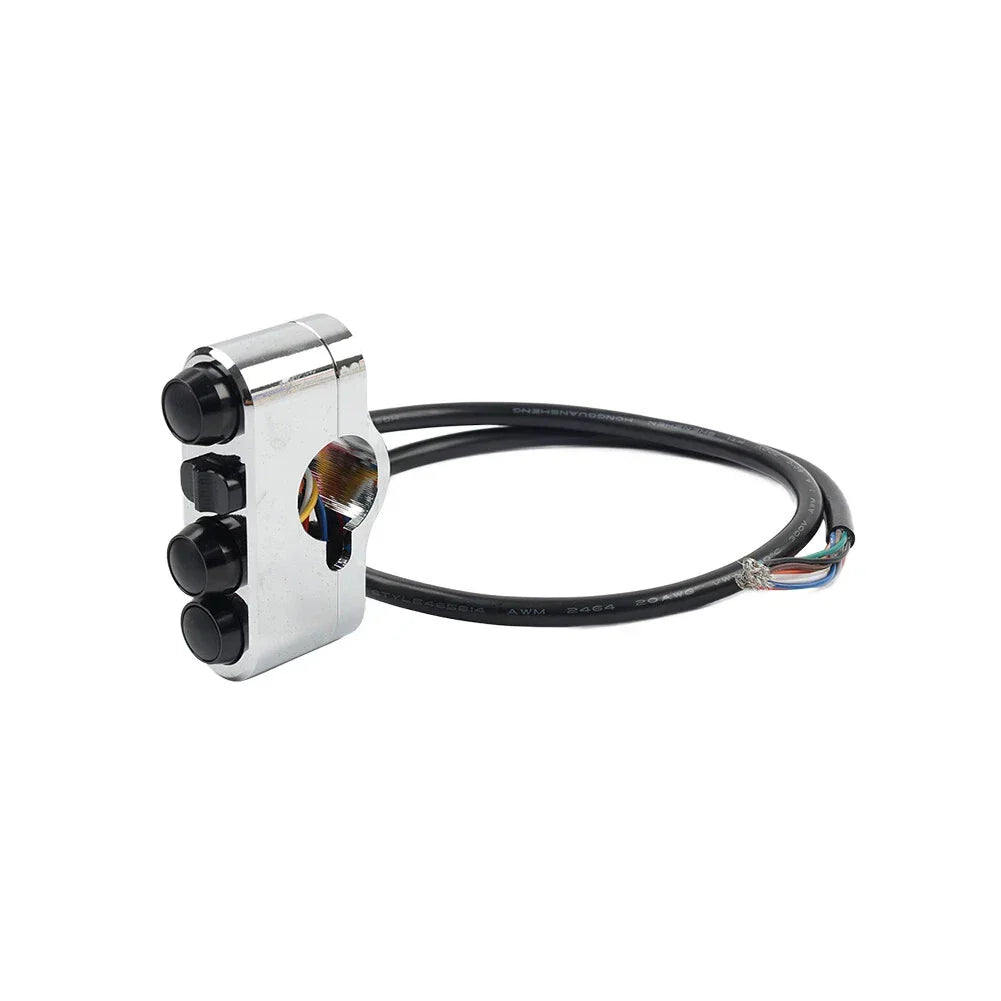 Handlebar Switches Set with Wiring Harness for Harley Dyna/Sportster