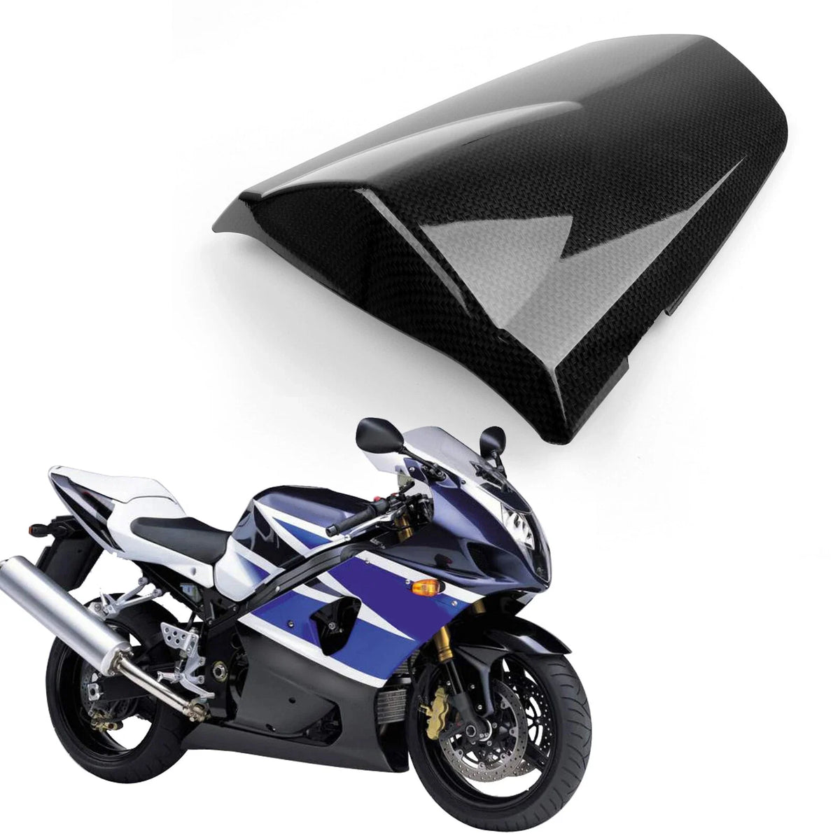 Carbon Rear Seat Cover Cowl for GSXR1000 Suzuki (2003-2004)
