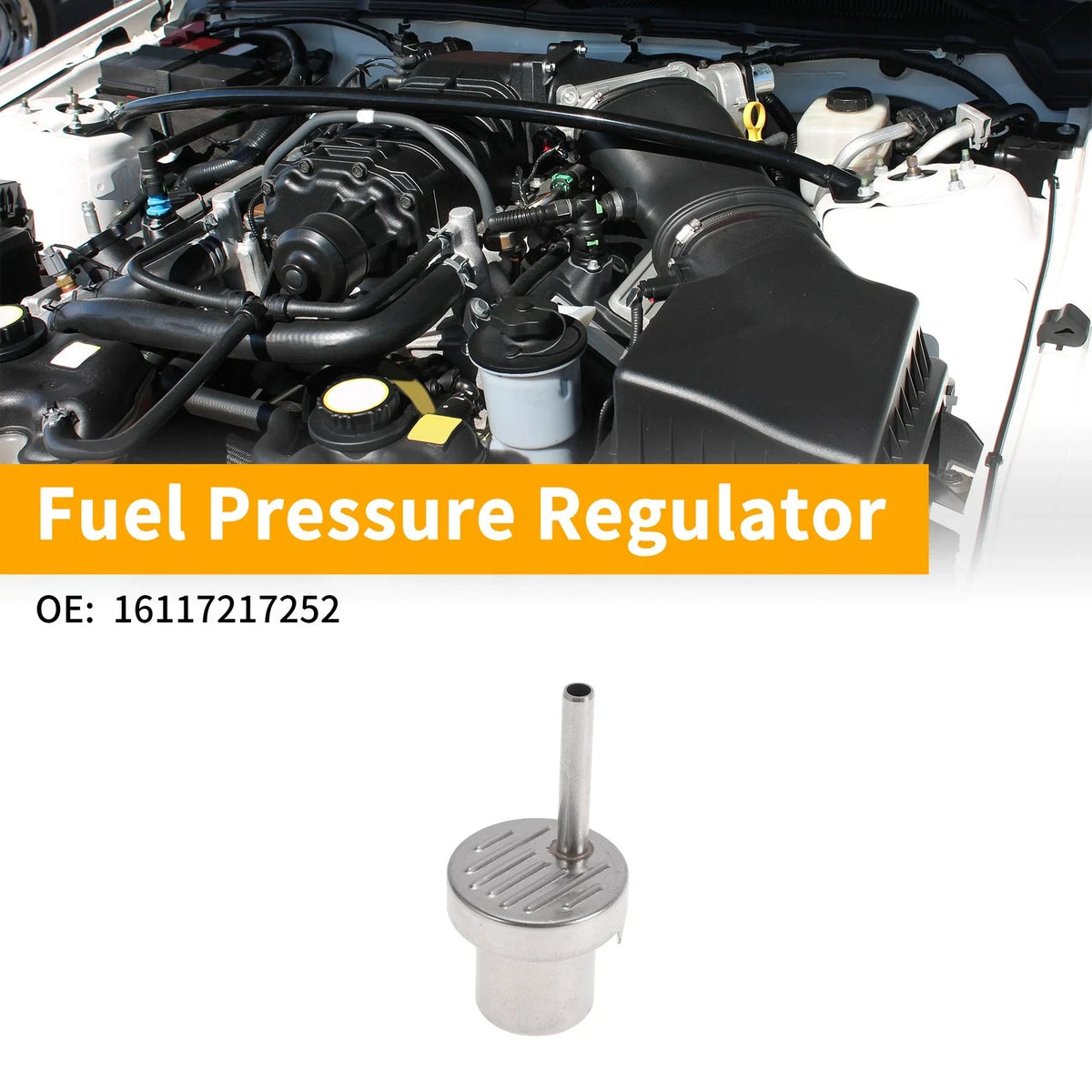 Fuel Pressure Regulator No. 16117217252 for BMW 7 Series (2011–2015)