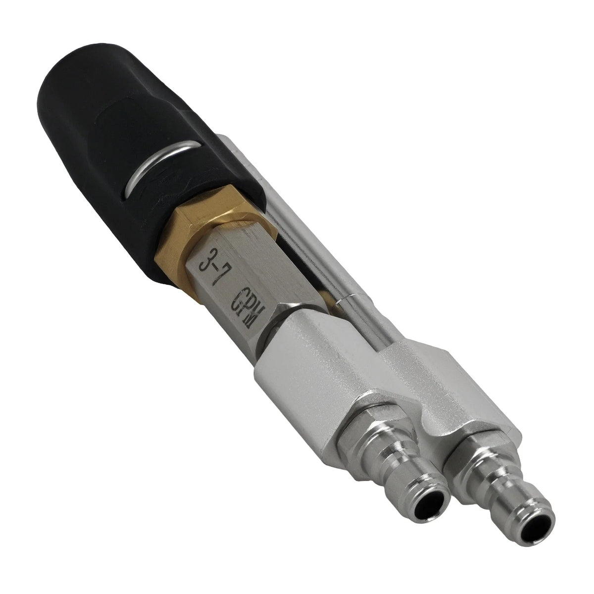 Pressure Washer 2-in-1 Brass Soft Wash Nozzle (6000 PSI, Adjustable)