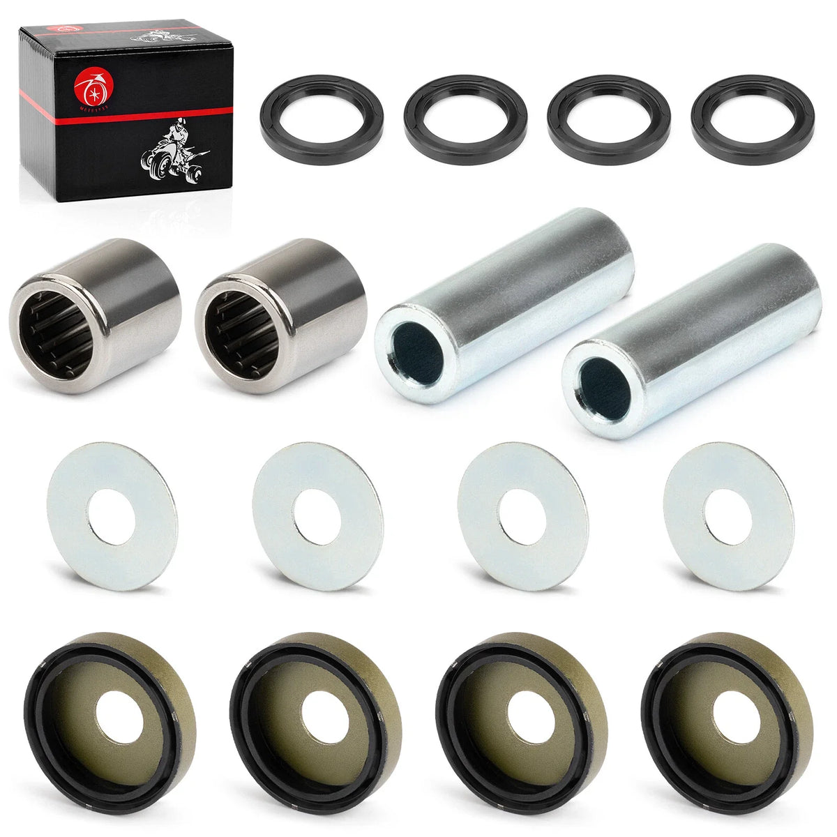 Lower A-Arm Bearing Bushing Seal Kit for Suzuki Quadsport Z400 03-14