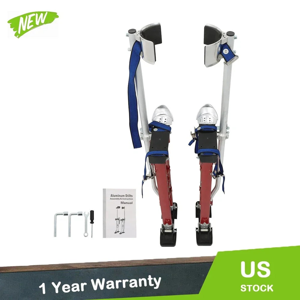 Painter Taping Tool - Adjustable Height Stilts (24"-40") Aluminum