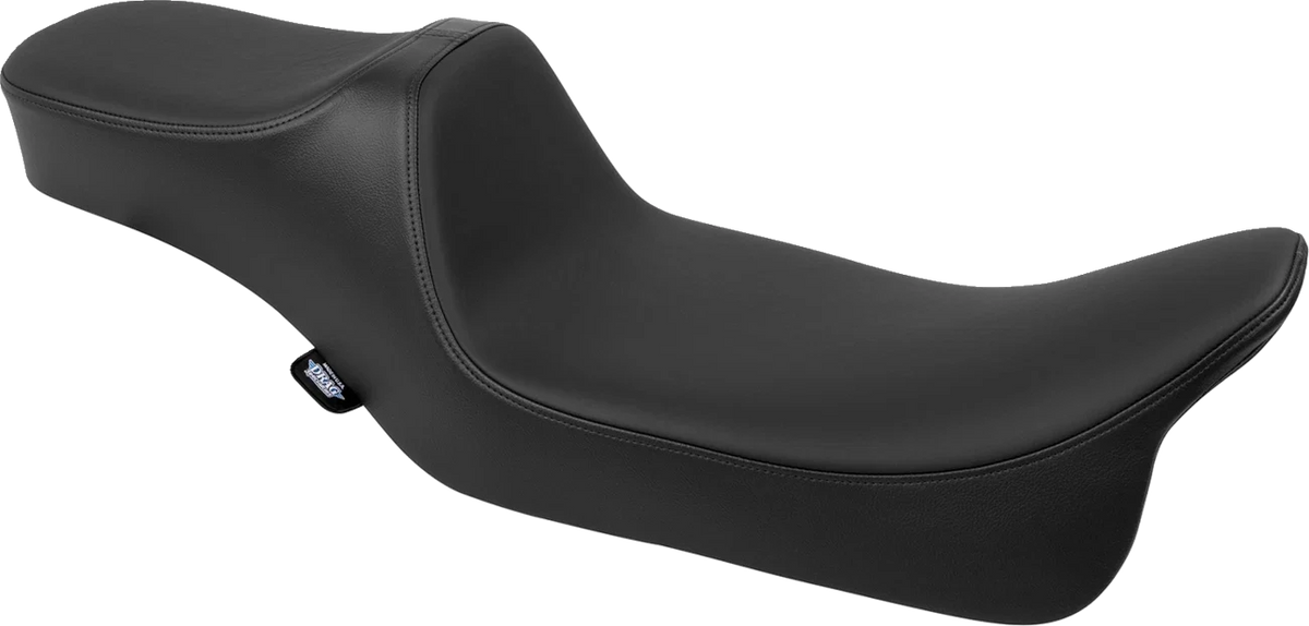 Predator III Seat (Black Solar, Smooth, Extended Reach) for Harley-Davidson