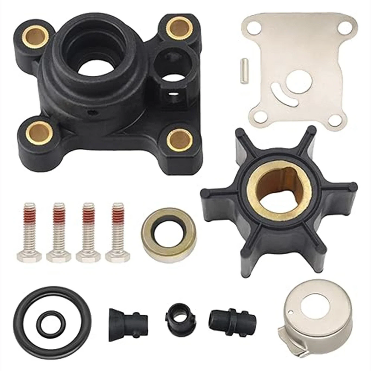 Repair Kit for Impeller Water Pump - Johnson/Evinrude 9.9hp & 15hp