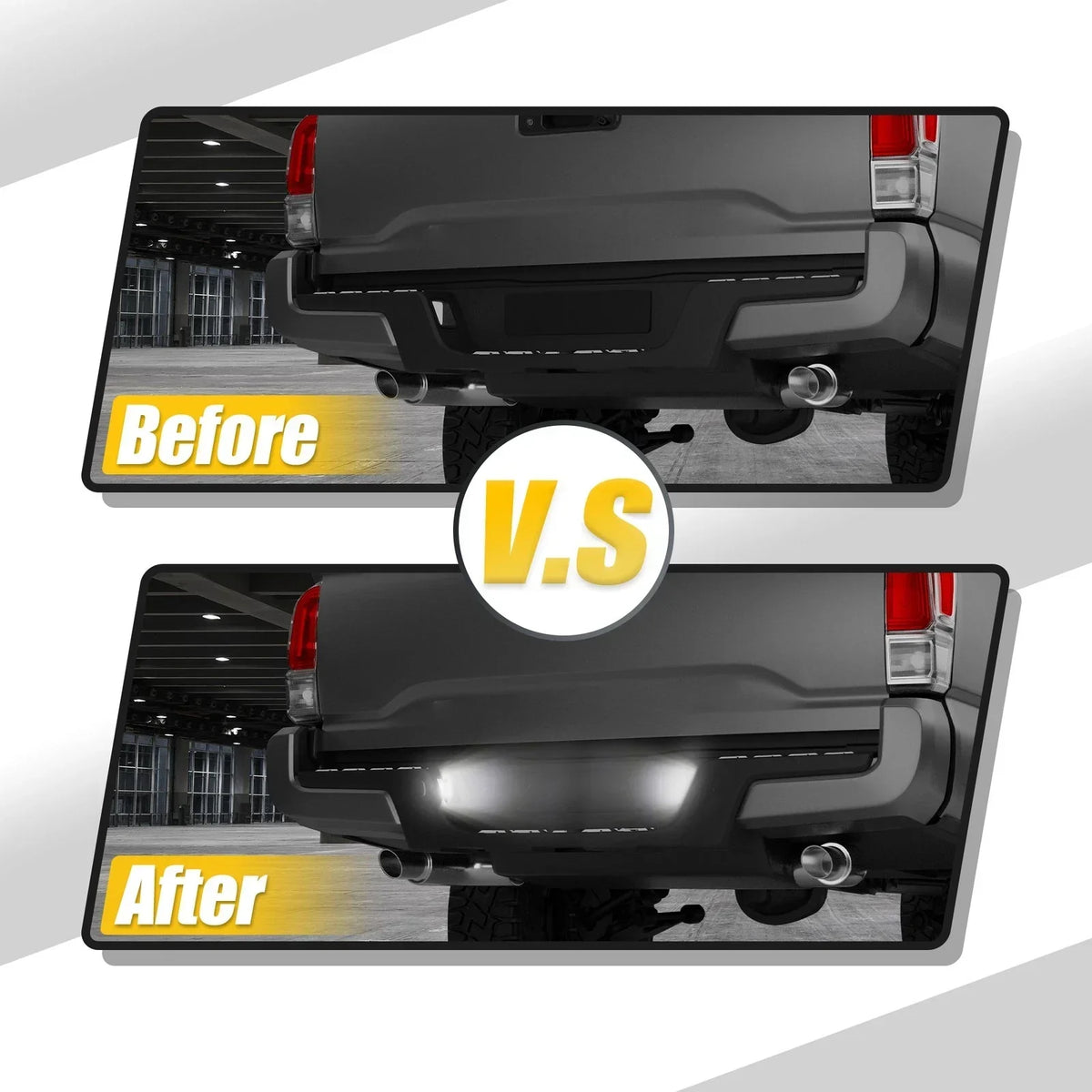 Set of 2 LED License Plate Lights for RAM 1500 (2019-2023)