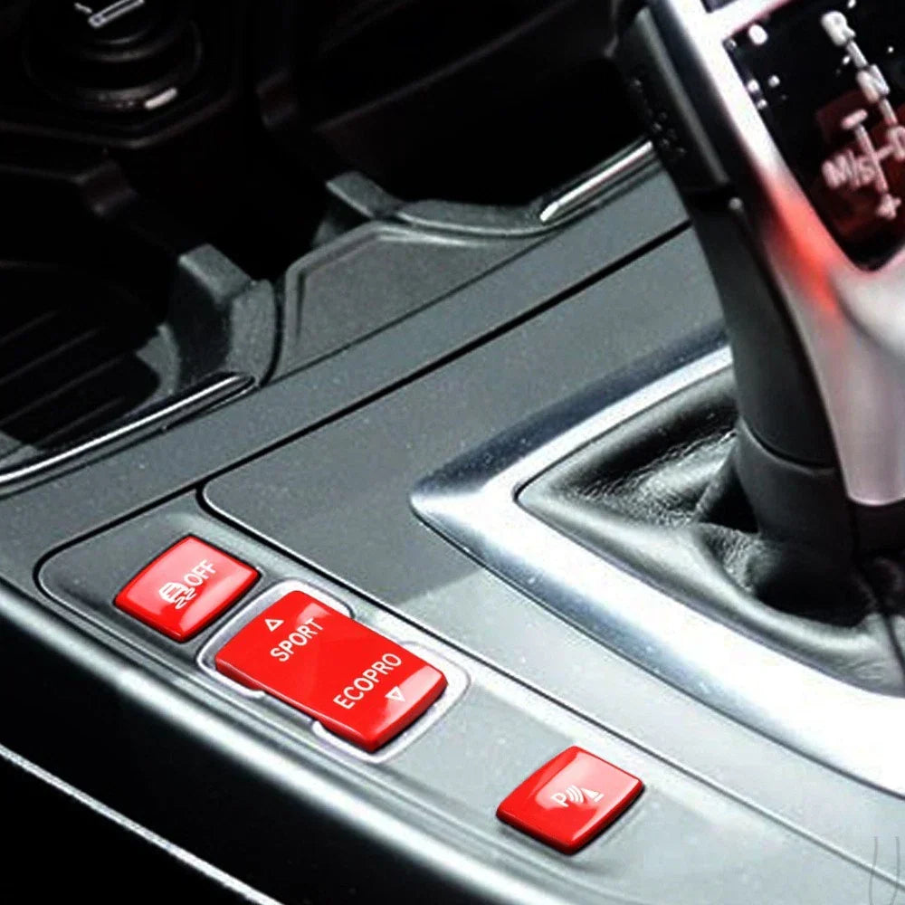 Side Button Cover Trim for BMW Gear Shift Panel 1 2 3 4 Series 2012-2020