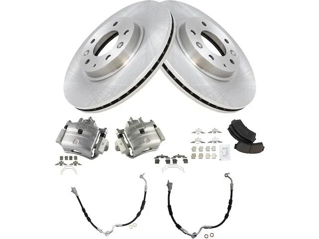 Front Brake Pad Rotor Caliper Set for Mazda 6 (2006–2008) KJ275MP